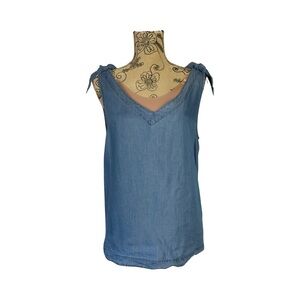 Telluride Chambray Top